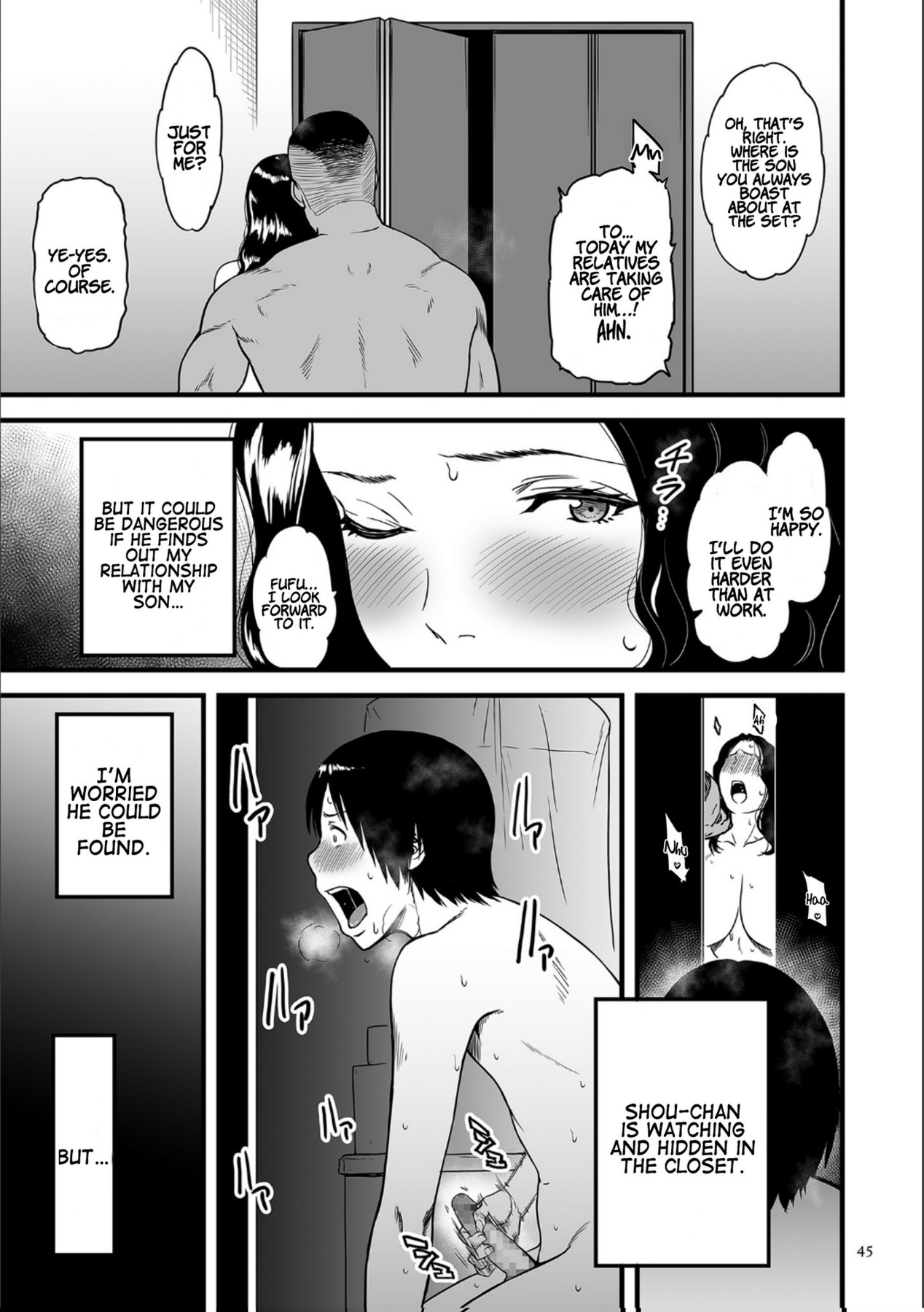 Hentai Manga Comic-My Mom is a Porn Actress-Read-43